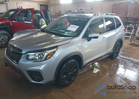 2019 Subaru Forester Sport from USA, damaged, VIN JF2SKAKCXKH563319